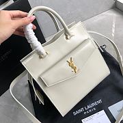 YSL Uptown White 561203 Size 23 × 23 × 11 cm - 3