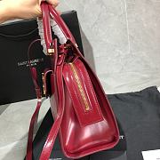 YSL Uptown Red 561203 Size 23 × 23 × 11 cm - 5