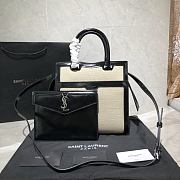 YSL Uptown White/Black 561203 Size 23 × 23 × 11 cm - 6