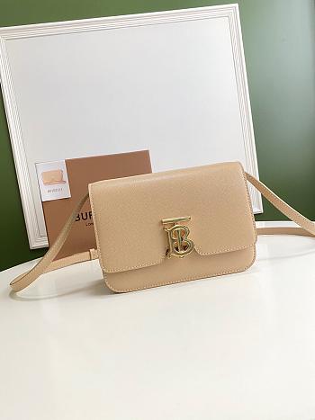 BURBERRY Shoulder Bag Apricot 21 x 6 x 16 cm