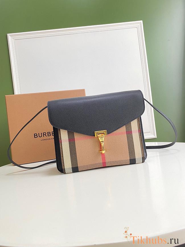 BURBERRY Cross-Body Bag Black 8131 Size 24 x 7 x 18 cm - 1