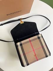 BURBERRY Cross-Body Bag Black 8131 Size 24 x 7 x 18 cm - 5