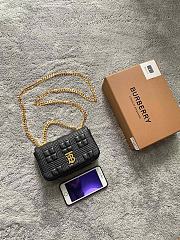 BURBERRY Chain Trap Black Size 17 x 3.5 x 10 cm - 1