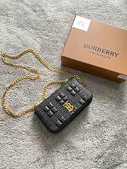 BURBERRY Chain Trap Black Size 17 x 3.5 x 10 cm - 4