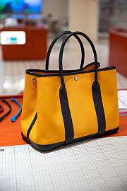 Hermes Garden Bag Yellow - 5