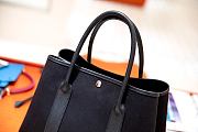 Hermes Garden Bag Black - 6