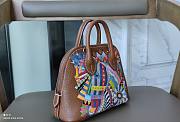 Hermes Multi-Element Color Embroidery Bolide Size 18 cm - 4