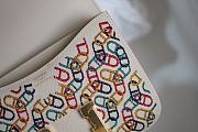 Hermes Multi Color Embroidered 18 cm - 6