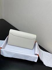 Hermes Messenger Bag White 20.5 x 13 x 2 cm - 6