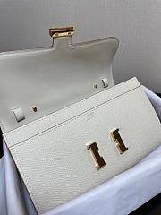 Hermes Messenger Bag White 20.5 x 13 x 2 cm - 3