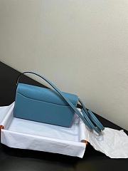 Hermes Messenger Bag Blue 20.5 x 13 x 2 cm - 6