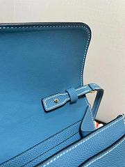 Hermes Messenger Bag Blue 20.5 x 13 x 2 cm - 3