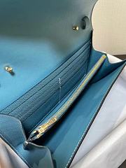 Hermes Messenger Bag Blue 20.5 x 13 x 2 cm - 4