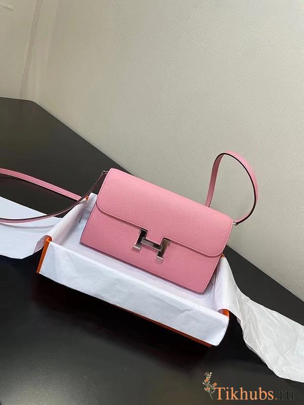 Hermes Messenger Bag Light Pink 20.5 x 13 x 2 cm - 1