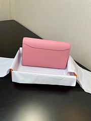 Hermes Messenger Bag Light Pink 20.5 x 13 x 2 cm - 6