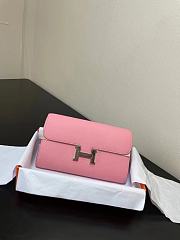 Hermes Messenger Bag Light Pink 20.5 x 13 x 2 cm - 4