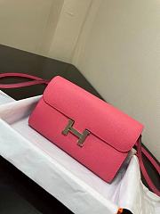Hermes Messenger Bag Pink 20.5 x 13 x 2 cm - 5