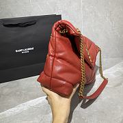 YSL LOULOU PUFFER Red 577475 Size 35 x 23 x 13.5 cm - 6