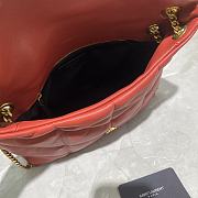 YSL LOULOU PUFFER Red 577476 Size 29 x 17 x 11 cm - 6