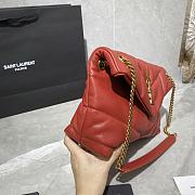 YSL LOULOU PUFFER Red 577476 Size 29 x 17 x 11 cm - 5