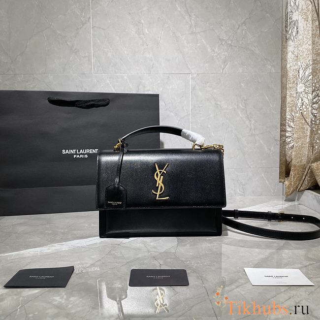 YSL Medium Sunset Black 634723 Size 25 x 18 x 5 cm - 1