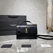 YSL Medium Sunset Black 634723 Size 25 x 18 x 5 cm - 1