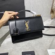 YSL Medium Sunset Black 634723 Size 25 x 18 x 5 cm - 4