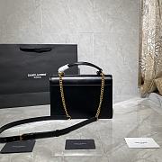 YSL Medium Sunset Black 634723 Size 25 x 18 x 5 cm - 5