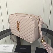 YSL Lou Camera Bag Pink 520534 Size 23 x 16 x 6 cm - 5