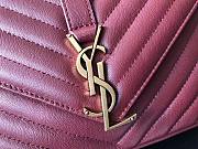 YSL Saint Laurent Red Wine 392737 Size 24 x 17 x 7 cm - 2