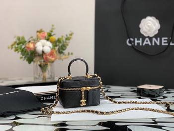 Chanel Mini Bag Calfskin Black 