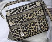 Dior Messenger Bag Leopard Print M9020 Size 27 x 28 x 11 cm - 1