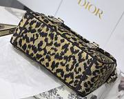 Dior Messenger Bag Leopard Print M9020 Size 27 x 28 x 11 cm - 5