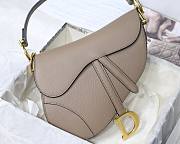 Dior Saddle Warm Taupe M9001 Size 25.5 x 20 x 6.5 cm - 5