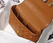 Dior Caro Large Caramel M8016 Size 28 x 17 x 9 cm - 2