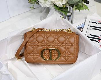 Dior Caro Small Caramel M8016 Size 20 x 12 x 7 cm