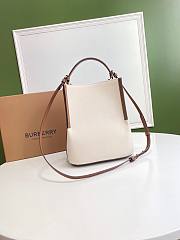 BURBERRY Canvas Bucket Bag Size 21 x 16.5 x 25 cm - 5