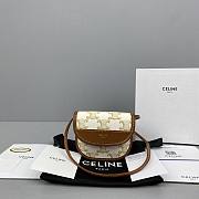 Celine Headphone Bag Presbyopia White 60058 Size 10 x 3 x 8.5 cm - 1