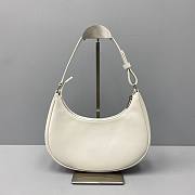 Celine Underarm Bag Full Leather White 60054 Size 25 x 14 x 7 cm - 5