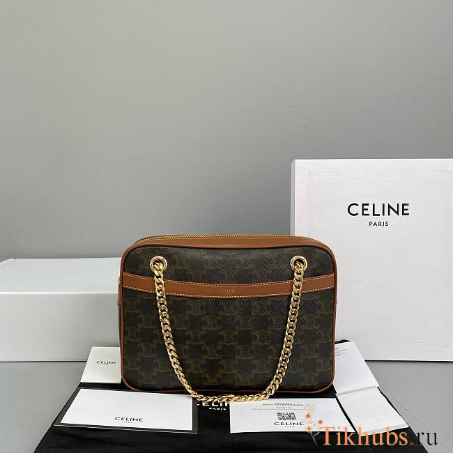 Celine Patapans Chain Bag 60115 Size 26 x 18 x 5 cm - 1