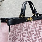 FENDI Medium Peekaboo X-Tote Handbag Pink 883 Size 41 x 16 x 29.5 cm - 6