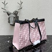 FENDI Medium Peekaboo X-Tote Handbag Pink 883 Size 41 x 16 x 29.5 cm - 3