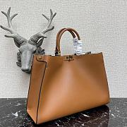 Fendi Peekaboo X-Tote Small Tote Bag Brown 2265 Size 41 x 11 x 29 cm - 4