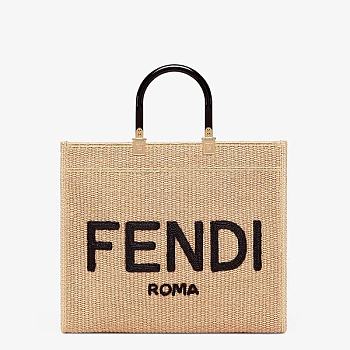 Fendi Medium Sunshine Shopping Tote Bag 