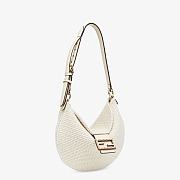 Fendi Small Croissant Cotton Handbag Size 29 x 22 x 3 cm - 5