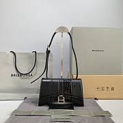 Balenciaga Hourglass Small Stitching Black 92940 Size 23 x 13.5 x 8.5 cm - 1