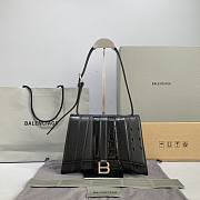 Balenciaga Hourglass Stitching Black 92940 Size 27 x 10 x 18 cm - 1