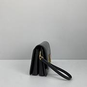 Balenciag B Bag Small Crocodile Black 92951 Size 18 x 14 x 10 cm - 2