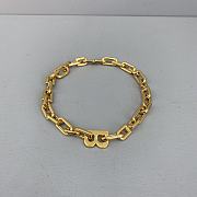 Balenciaga Golden Necklace 92992 Size 44 cm - 5