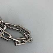 Balenciaga Silver Bracelet 92991 Size 21 cm - 6